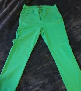Light Green Crop Pants